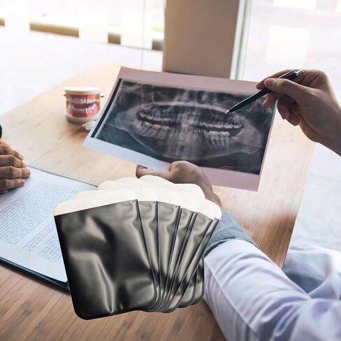 1000pcs Dental Digital Phosphor Plate Barrier Dental X-Ray Barrier Envelopes for Digital Phosphor Plate Imaging Sensor (Short Side Opening #0) in Saudi Arabia