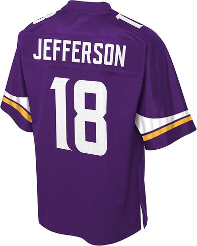قميص NFL PRO LINE الرجالي Justin Jefferson Purple Minnesota Vikings Team Player Jersey in Saudi Arabia