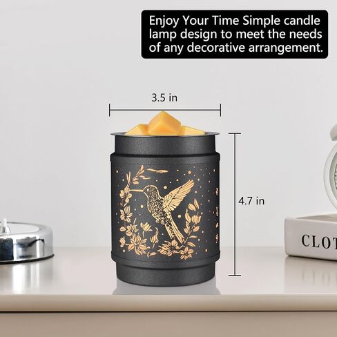 kobodon Wax Melt Warmer Metal Wax Warmer for Scented Wax Electric Fragrance Candle Oil Burner 2 in 1 Wax Melts as Gifts for Moms Grandma Women Girls(Butterfly) in Saudi Arabia