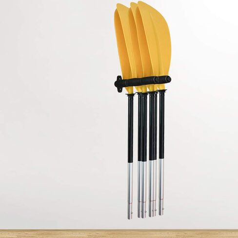 Kayak Paddle Rack Boat Paddle Storage Rack Wall Mount Accessories for Canoe, SUP Paddle Board or Kayak Paddles Oar Hangers for Garage in Kuwait