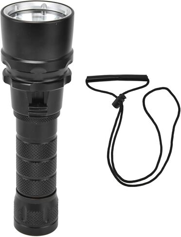 Dive Light, L2 5000lm Stepless Dimming Diving Light IPX8 Waterproof Diving Flashlight for Diving Instructors, Divers in Saudi Arabia