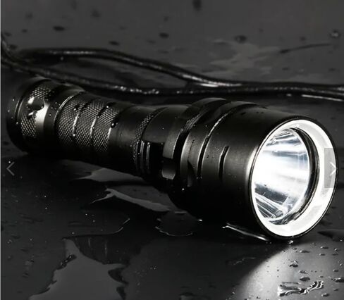 Scuba Flashlight for Diving Waterproof Diving Light, Super Bright Underwater Dive Light, 2000 LM Dive Flashlight, Underwater Flaslight for Snorkeling in Saudi Arabia