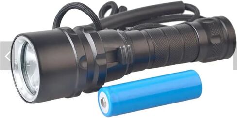 Scuba Flashlight for Diving Waterproof Diving Light, Super Bright Underwater Dive Light, 2000 LM Dive Flashlight, Underwater Flaslight for Snorkeling in Saudi Arabia