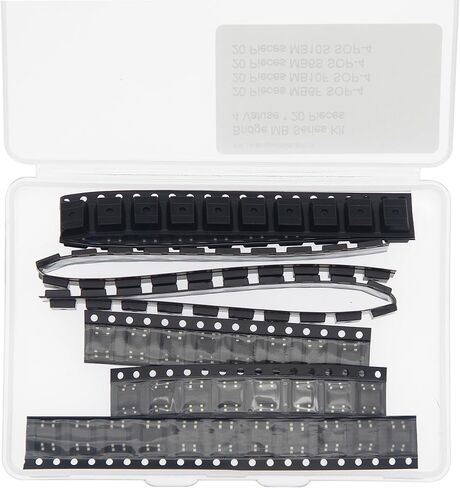 4 قيم * 20 قطعة MB6F MB10F MB6S MB10S SOP-4 SMD طقم الصمام الثنائي لجسر المعدل in Saudi Arabia