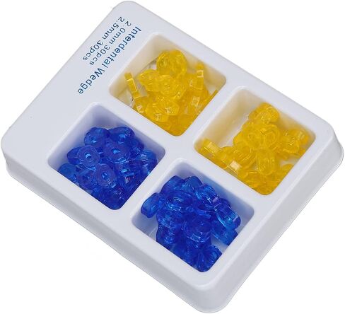 60Pcs Dental Interdental Wedges Tooth Fixation Wedges Dental Spacer Wedges for Tooth Separation in Saudi Arabia