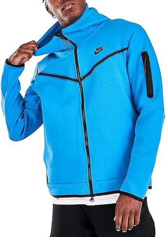 Nike Sportswear TECH Fleece Taped Full-Zip Mens Taped Hoodie CU4489-435 Size XL in Saudi Arabia