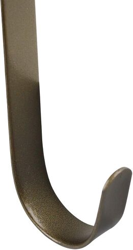15 Inches Double Sided Wreath Metal Door Hanger, Double Hook Wreath Hanger for Front Door Large Christmas Wreaths Decorations 20lbs Capacity Premium Sturdy Metal Hook Bronze in Saudi Arabia