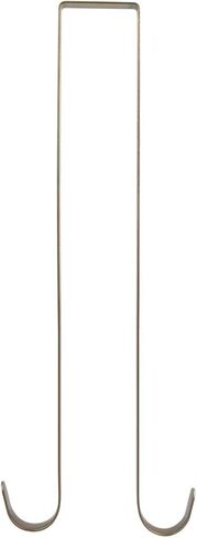 15 Inches Double Sided Wreath Metal Door Hanger, Double Hook Wreath Hanger for Front Door Large Christmas Wreaths Decorations 20lbs Capacity Premium Sturdy Metal Hook Bronze in Saudi Arabia