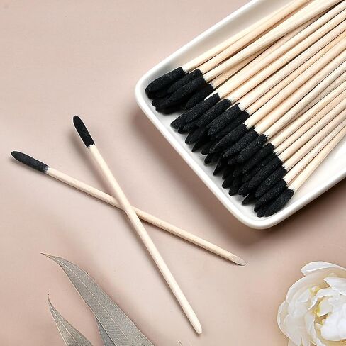 200 قطعة من أعواد الصنفرة المائلة وأغصان الصنفرة وعصي الصنفرة ذات التفاصيل الدقيقة وعصي التلميع الدقيقة للنماذج البلاستيكية وهواية خشبية، 280 حبيبة، 5.4 × 0.2 بوصة in Kuwait