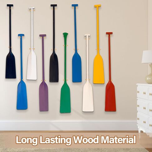 Wooden Paddle Holder Paddle Hangers Paddle Wall Racks Paddle Storage Keeper Hanging Oar Wall Decor Paddle Board Accessories for Kayak Sup Canoe Dragon Boat Paddles in Saudi Arabia