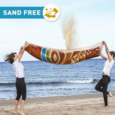 Solaris Microfiber Phone Pattern Beach Mat, 40"x71" Personalized Beach Mat for Adult Women, Sand-Resistant, Quick-Dry Soft Lightweight Compact Pool Mat, Ideal Travel Beach Gifts in Saudi Arabia