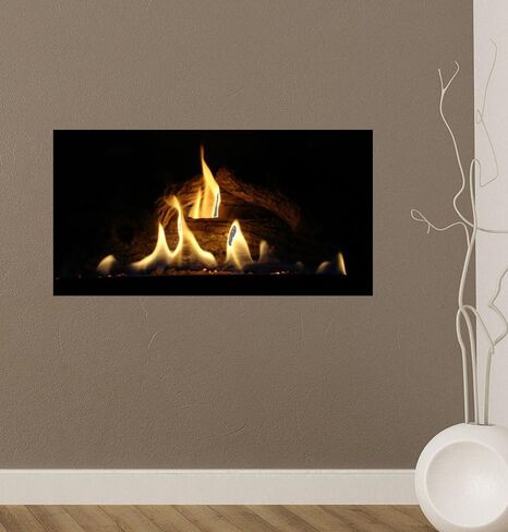 ملصق جداري للمدفأة قابل للتقشير واللصق WM157934 (عرض 30 × ارتفاع 16 بوصة) in Kuwait