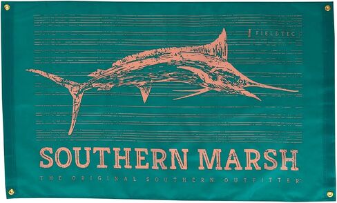 Southern Marsh, Nylon Flag - Marlin, Antigua Blue, One Size in Saudi Arabia