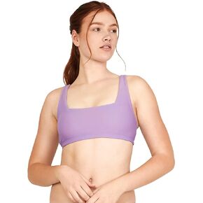 Speedo Women's Swimsuit Bikini Top Adjustable Square Neck