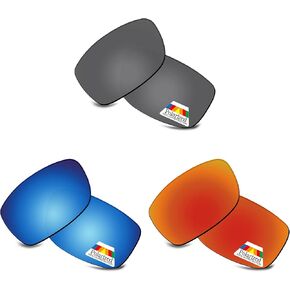 Replacement Lenses for Oakley Fives Squared POLARIZED -Perfectly Fit|Easy to Install|Anti Scratch