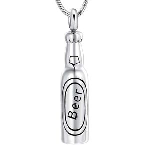 memorial jewelry Beer Bottle Cremation Jewelry Urn Necklace Pendant Memorial Ash Jewelry Keepsake Jewelry for Ashes
