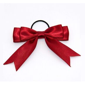 Zzooi 5PCS Wine Bottles Neck Bow Ribbon Ties Wine Red