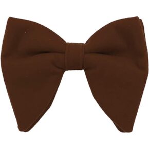 طقم ربطات عنق كبيرة للرجال من دان سميث من قماش مخملي كبير جدا مربوط مسبقاً ربطة عنق هانكي كشيف أزرار أكمام دبوس طية صدر in Kuwait