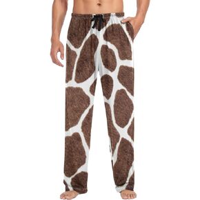 visesunny Men's Pajama Pants 100% Cotton Lounge Soft Warm Sleepwear Pants PJ Bottoms Drawstring and Pockets
