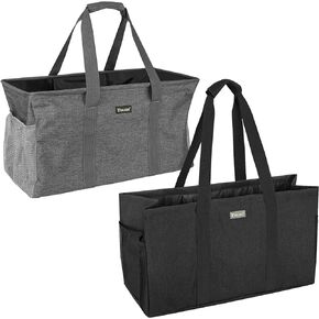 BALEINE Utility Tote Bag with Frame+Large Utility Tote Bag