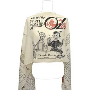 The Wonderful Wizard of Oz Chiffon scarf, summer scarf, light scarf, Spring scarf Beige