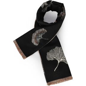 Sumato Scarf for Women Fall Winter Shawl Wraps Long Women Scarves Warm Soft Cashmere Feel Classic Apricot Style