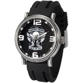 Star Wars The Mandalorian Adult Vintage Analog Quartz Watch