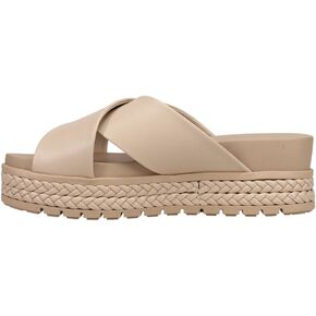 MIA Womens Kornelia Platform Athletic Sandals Casual - Beige in Kuwait