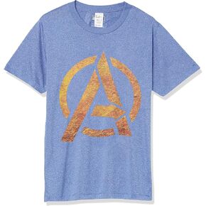 Marvel Kids' Gold Foil Avengers T-Shirt