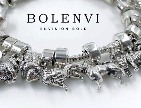 BOLENVI Shiba Inu Shibainu Dog 925 الفضة الاسترليني استرخى قلادة X سحر الخرزة ل Pandora & مشابهة أساور أو قلادة سحر مشابهة in Saudi Arabia