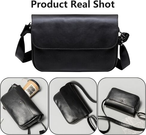 Lizbin Crossbody Bags for Women, Small Crossbody Bag (Black) in Saudi Arabia
