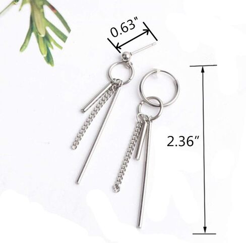 Stud Stainless Steel Earrings for Womens Mens Holiday Gifts in Saudi Arabia