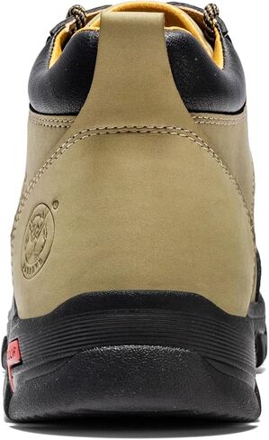 FLYLAND Men's Casual Leather Shoes Chukka Ankle Boots Handmade Fashion Shoes Non Slip Breathable Comfortable Mid Top for Driving Walking Outdoor in Saudi Arabia