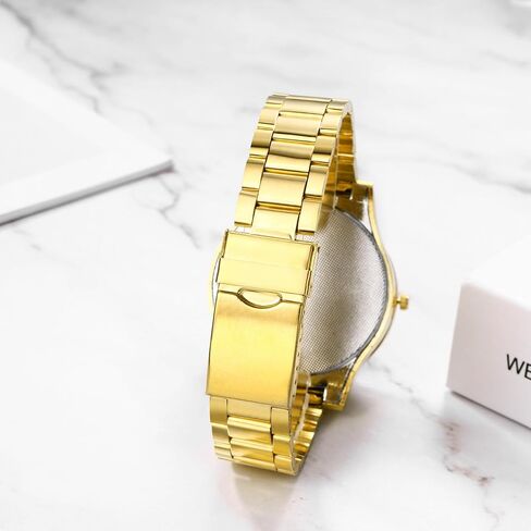 JewelryWe Mens Novelty Cigarette Lighter Watch USB Charging Windproof Quartz Wrist Watch for Valentine’s Day in Kuwait