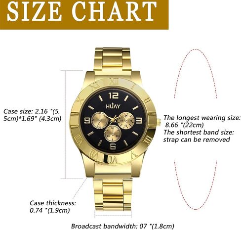 JewelryWe Mens Novelty Cigarette Lighter Watch USB Charging Windproof Quartz Wrist Watch for Valentine’s Day in Kuwait