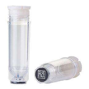66-0700-01 Fluid Sample Storage Tubes with External Thread, 0.7 ml, Uncapped, Rack (Pack of 960)
