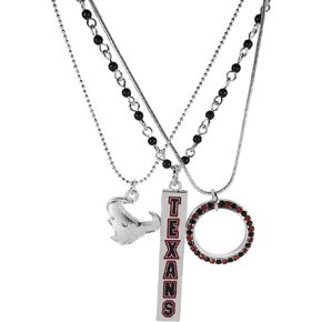 Siskiyou NFL unisex-adult Trio Necklace Set