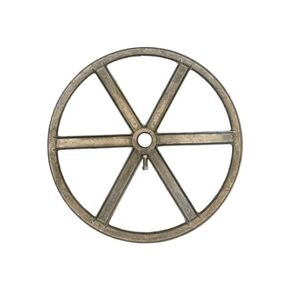 14" A-Groove Pulley, 1" bore, Chicago Die Cast Pulley, 100% Made in The USA!