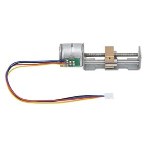 Stepper Motor, Motor, Mini Linear Screw Nut Slider 2‑Phase 4‑Wire for DIY Small Sliders 20mm