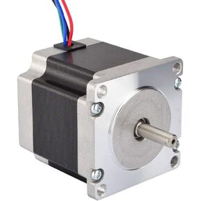 Nema 23 Stepper Motor Bipolar 2.8A 1.89N.m Holding Torque 2-Phase 4-Wire 1.8 Deg 76mm Body for 3D Printer or CNC Machine