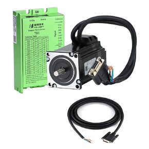 Nema 23 Stepper Closed Loop Servo Motor and Driver Kit 2 Phase 2.3NM 5.0A 57X57X98mm with Encoder
