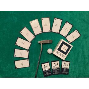 18 Exciting and Competitive Putting Games, Perfect Putting Training, Putt On Putting Mat Or Carpet, No Putting Cup Needed. Perfect for A Gift and Family/Friends Fun.