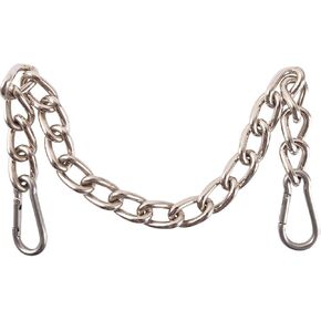 Classic Equine Stainless Chain Curb Strap Silver 15.75in x 0.5in