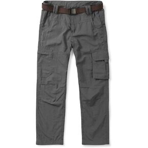 Kids Boys Youth Hiking Pants,Outdoor Travel Safari Quick Dry Lightweight Trousers Grey Tag 160-Age of 9-10