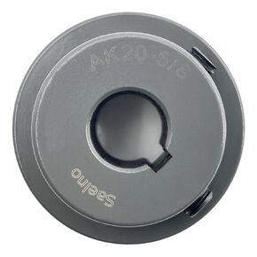 AK20-5/8 Single Groove Fixed Bore V Belt Pulley,5/8 inch bore,2 inch Outside Dia,V-Belt Sheave Cast Iron for A AX 3L 4L V-Belts