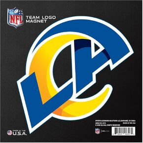 FANMATS 32371 Los Angeles Rams Large Team Logo Magnet 10" (8.2118"x8.2511")