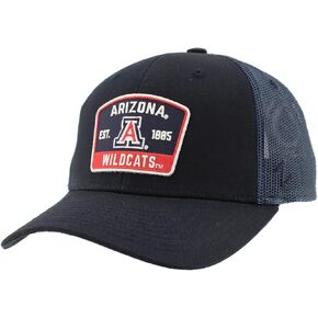 ZHATS Standard NCAA Officially Licensed Snapback Hat Big Rig Patch Team Color Switchback