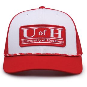 The Game Rope Style Trucker hat, White/Red