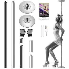 SereneLife 4ft Professional Dance Pole Mat - Foldable & Portable High-Density Foam, Ideal for Pole Fitness, Dance Beginners, and Professional Athletes