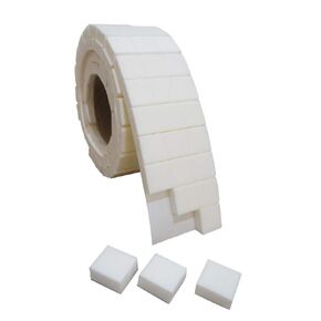 Franklowe Poly Foam Adhesive Backed Separator Pads for Vinyl and Aluminum Windows, 1000 Pack (1/4 x 1-1/2 x 1-1/2)